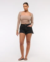 Curve Love High Rise Mom Short