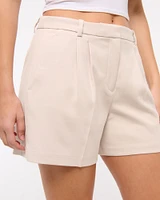 Curve Love A&F Sloane Low Rise Tailored Short