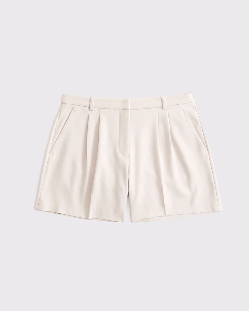 Curve Love A&F Sloane Low Rise Tailored Short