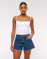 Curve Love High Rise 90s Cutoff Short