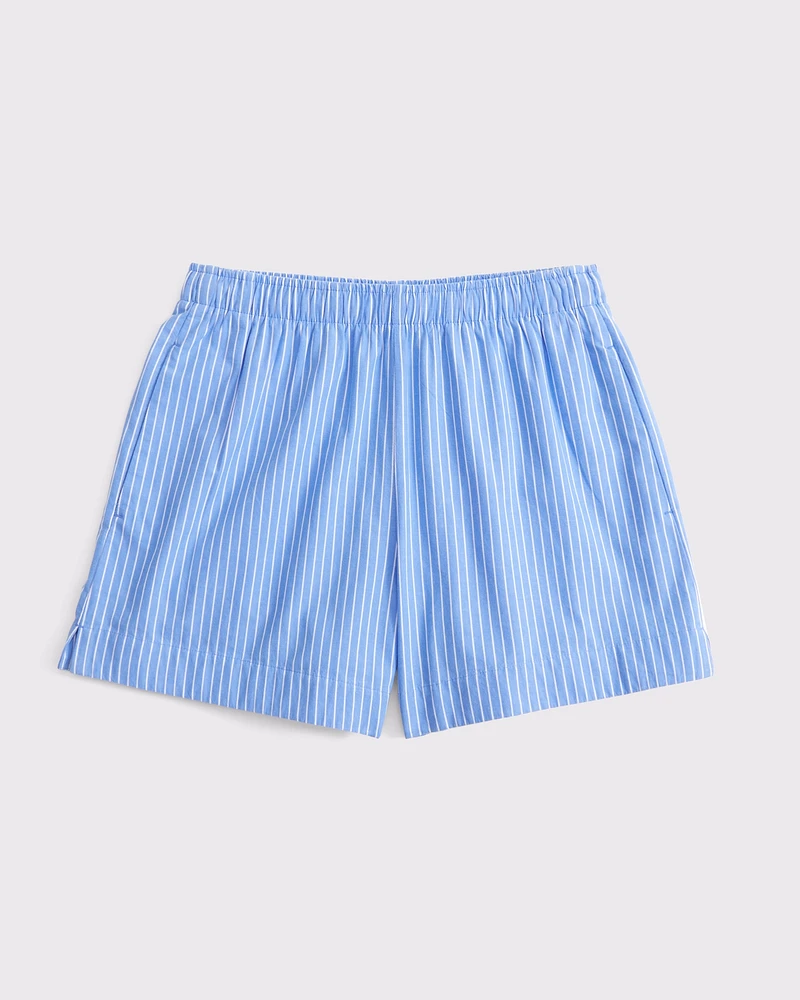 Poplin Pull-On Short