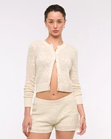 Mid Rise Open-Stitch Micro Short