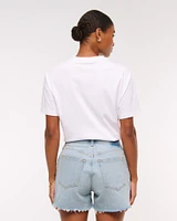Curve Love High Rise 4" Mom Short