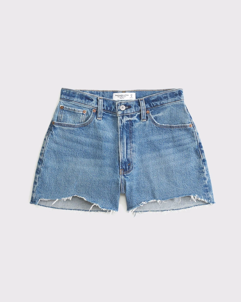 Curve Love High Rise 4" Mom Short