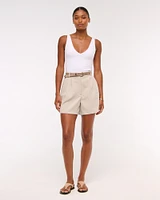 Curve Love A&F Sloane Tailored Short