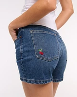 Curve Love High Rise 4" Mom Short