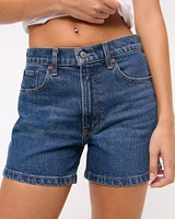 Curve Love High Rise 4" Mom Short