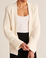 Easy Long-Length Cardigan