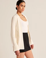 Easy Long-Length Cardigan