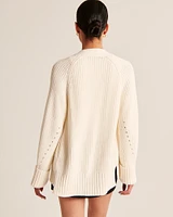 Easy Long-Length Cardigan