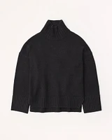 Tuckable Easy Turtleneck Sweater