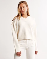 Wedge V-Neck Sweater
