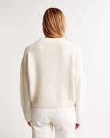 Wedge V-Neck Sweater