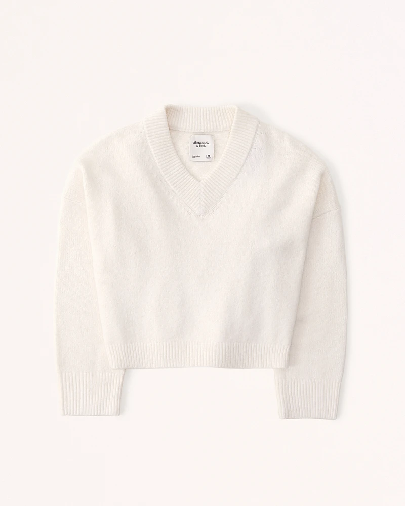 Wedge V-Neck Sweater