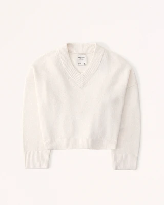 Wedge V-Neck Sweater