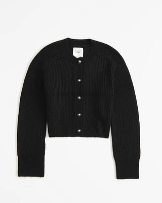 Crew Pearl Button Cardigan