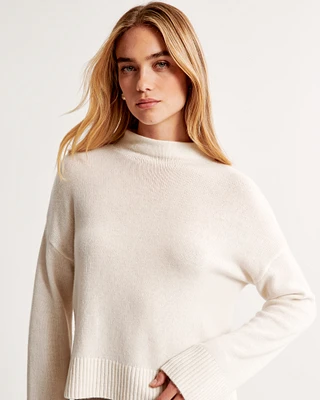 Cashmere Mockneck Sweater