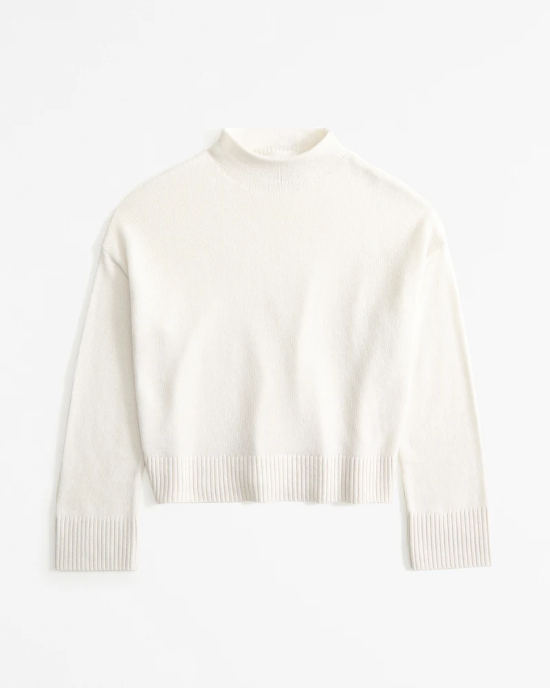 Cashmere Mockneck Sweater