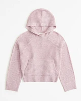 Lounge Waffle Sweater Hoodie