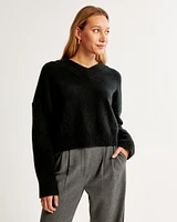 Wedge V-Neck Sweater