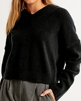 Wedge V-Neck Sweater