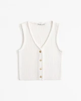 The A&F Mara Button-Up Sweater Vest