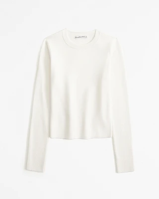 Slim Crew Sweater Top