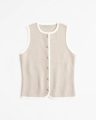 The A&F Mara Crew Sweater Vest