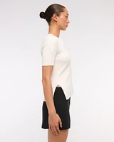 Slim Henley Sweater Tee