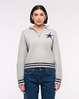 Dallas Cowboys LuxeLoft Half-Zip