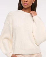 Barrel Sleeve Sweater