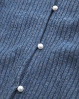 Pearl Button Collared Cardigan