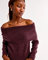 Off-The-Shoulder Sweater