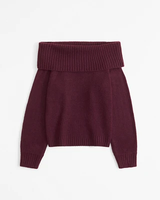Off-The-Shoulder Sweater