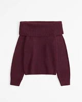 Off-The-Shoulder Sweater