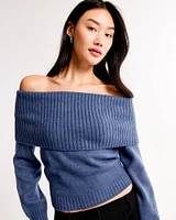 Off-The-Shoulder Sweater