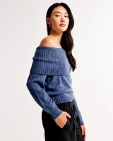 Off-The-Shoulder Sweater