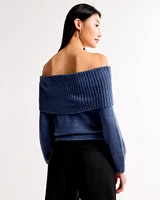 Off-The-Shoulder Sweater