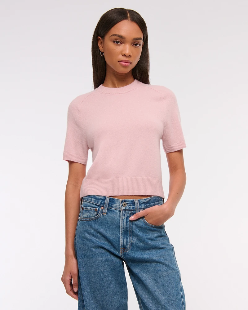 Cashmere Crew Tee