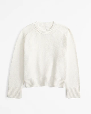 The A&F Madeline Textural Crew Sweater