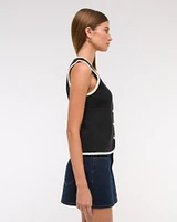 The A&F Mara High-V LuxeLoft Sweater Vest