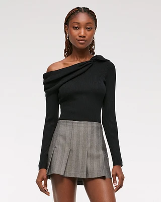 Asymmetrical Twist Sweater