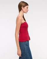 Ottoman Button-Through Tube Top