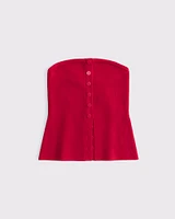 Ottoman Button-Through Tube Top