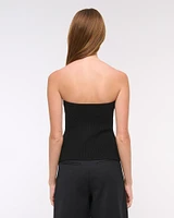 Ottoman Button-Through Tube Top