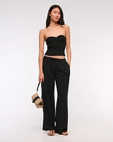 Twist Sweater Tube Top
