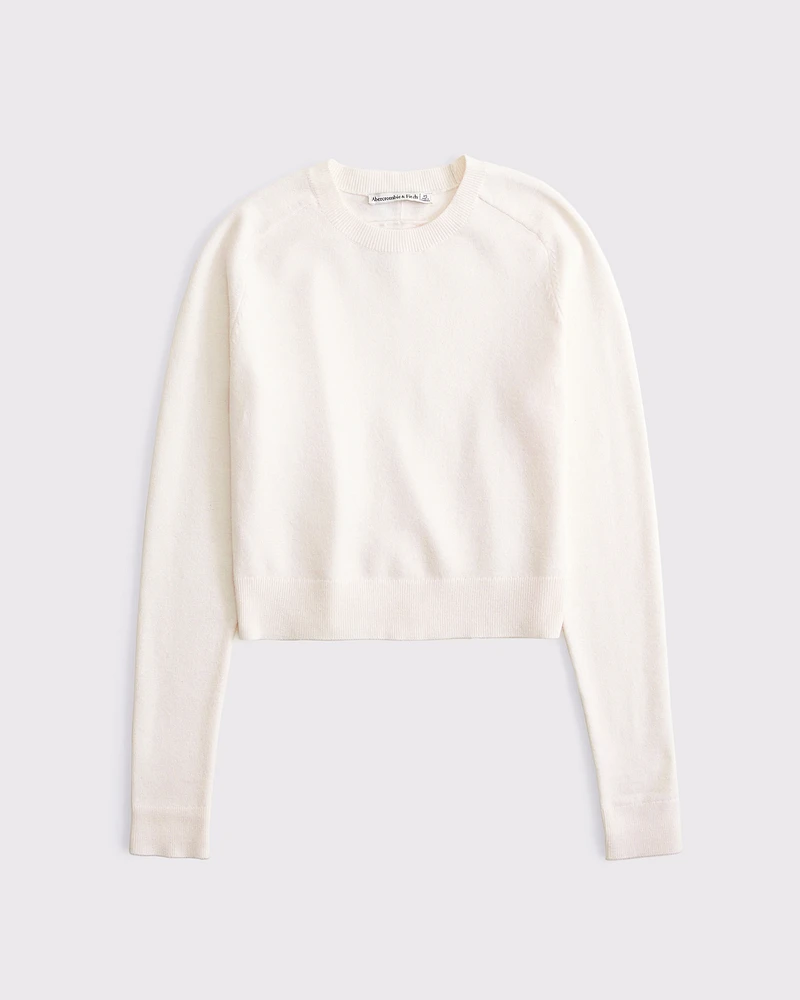 The A&F Madeline Shrunken Crew Sweater