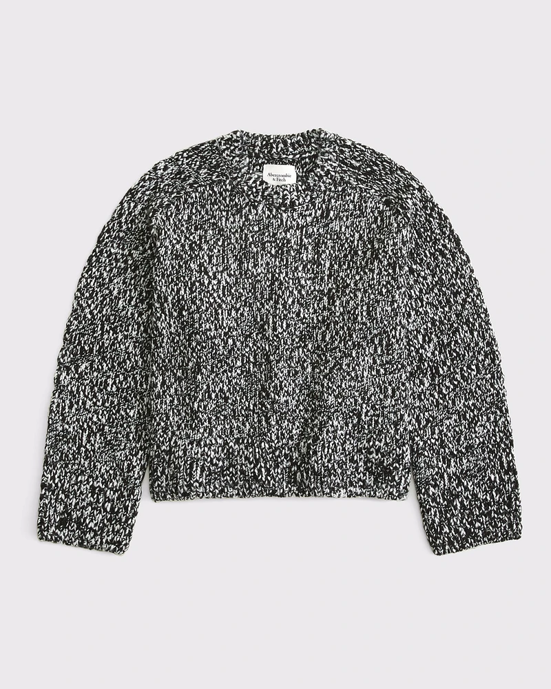 The A&F Madeline Eyelash Crew Sweater