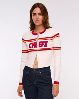 Kansas City Chiefs Shrunken Cardigan
