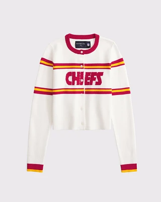 Kansas City Chiefs Shrunken Cardigan